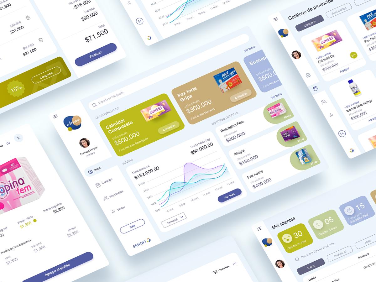 dashboard 网页后台管理UI界面设计
