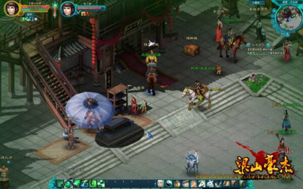 【仿征途2】画风唯美的梁山豪杰x国战水浒游戏带游戏 服务端客户端源码